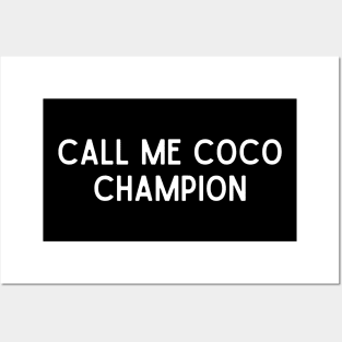 Call me coco Champion Coco Gauff Posters and Art